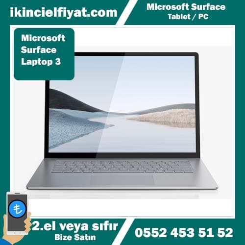 Microsoft Surface Laptop 3 Alan Yerler